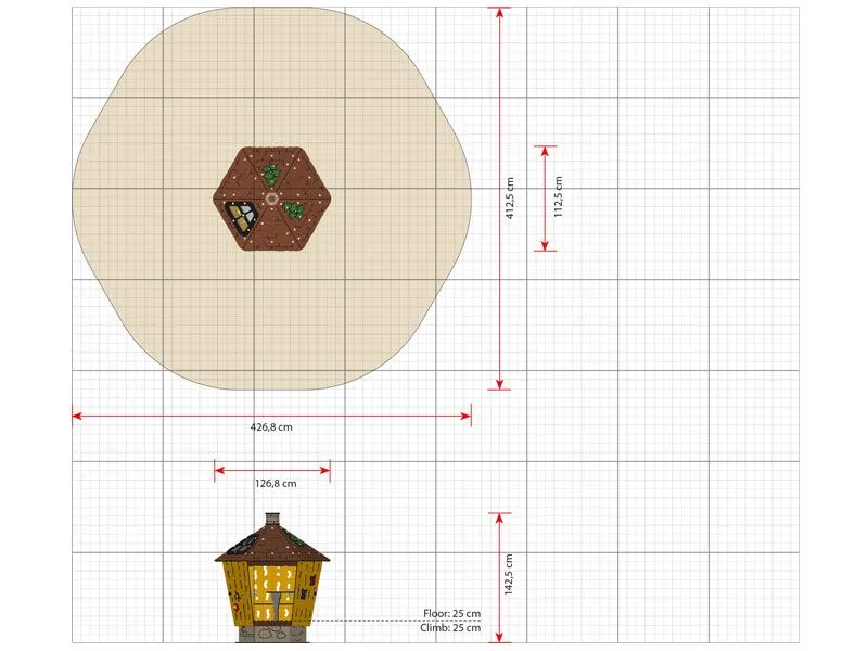 Playhouse Alfred dimensions Playhouse Alfred dimensions